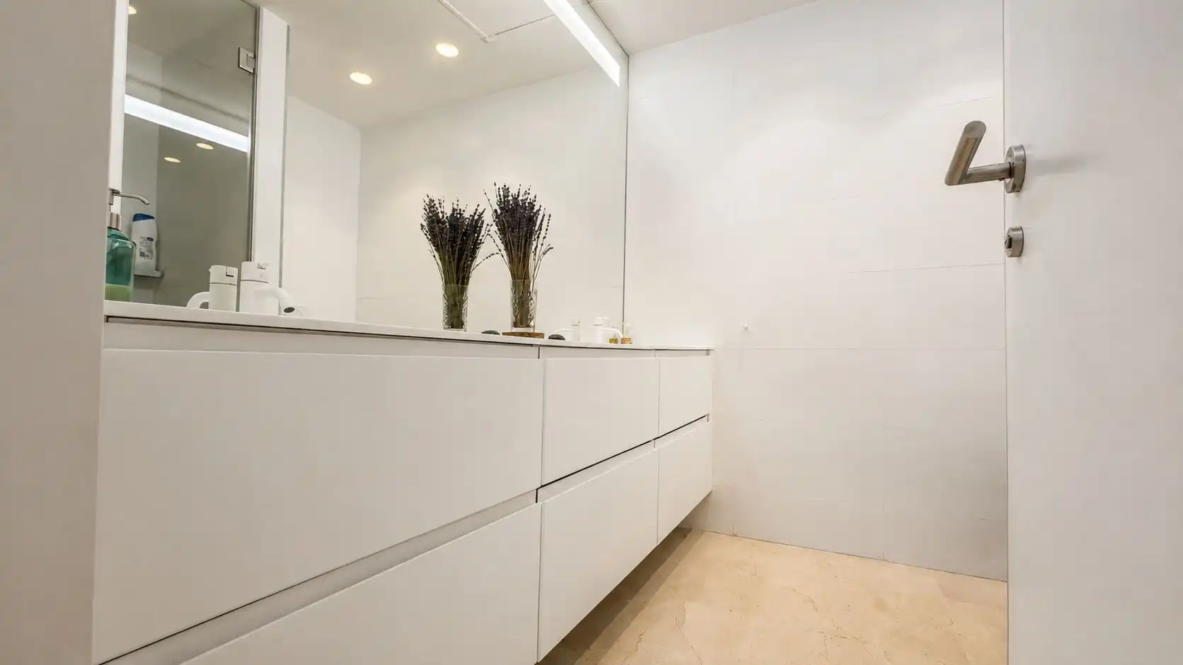 Baño de Apartamento de alquiler en Jávea / Xàbia con Aire acondicionado, Calefacción y Terraza