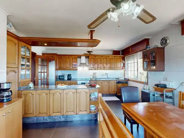 Kitchen of Houses for sale in Baiona  with Heating, Private garden and Parquet flooring