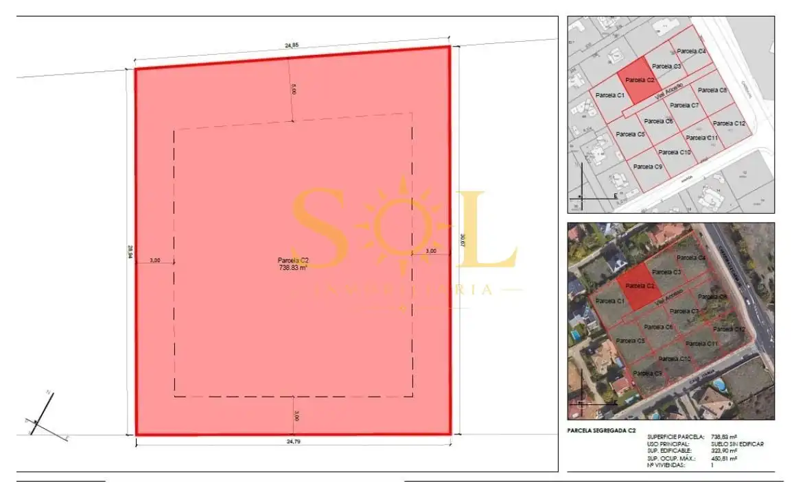 Terreno residencial en venta en Calle Rio Iyarga 8