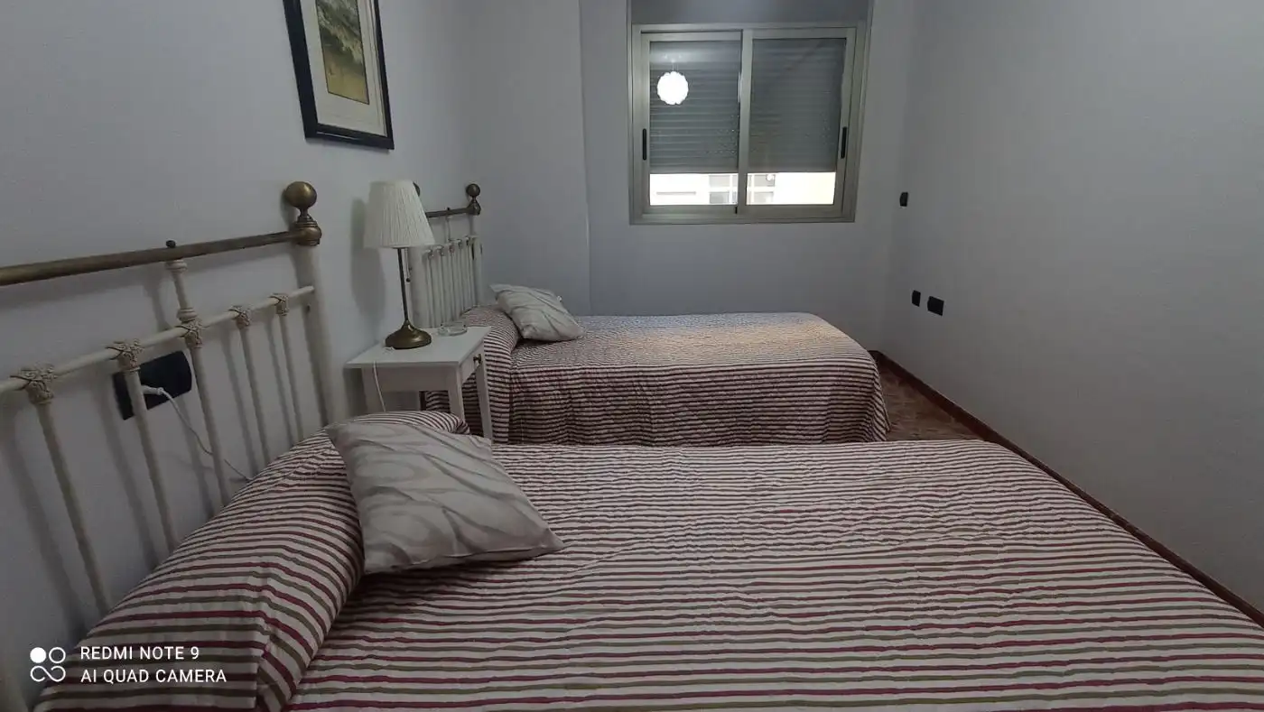 Bedroom of Flat for rent in Alicante / Alacant  with Air Conditioner, Heating and Balcony