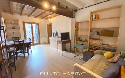 Living room of Flat for sale in  Barcelona Capital  with Air Conditioner, Heating and Balcony