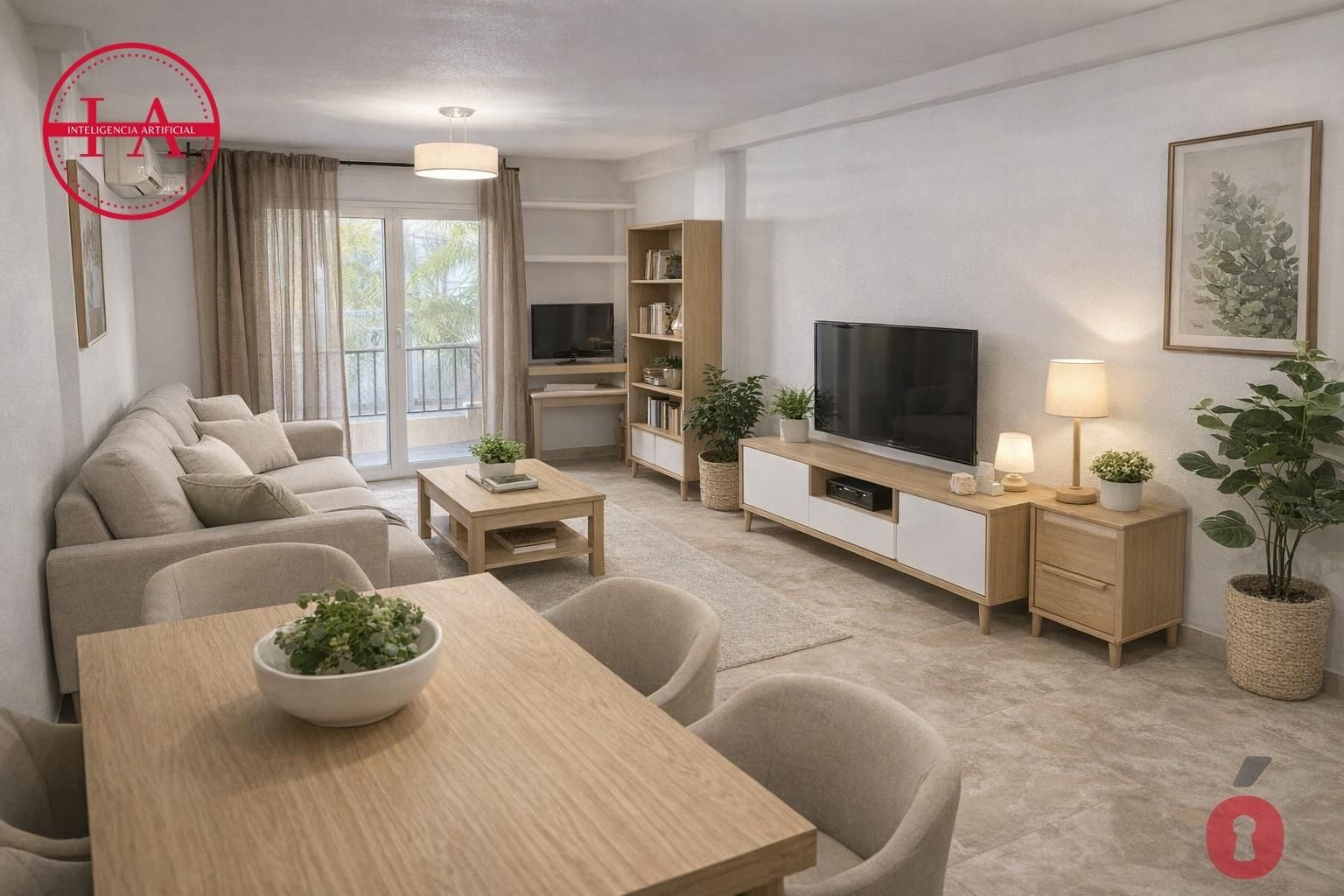 Sala d'estar de Pis en venda en  Córdoba Capital amb Aire condicionat i Terrassa