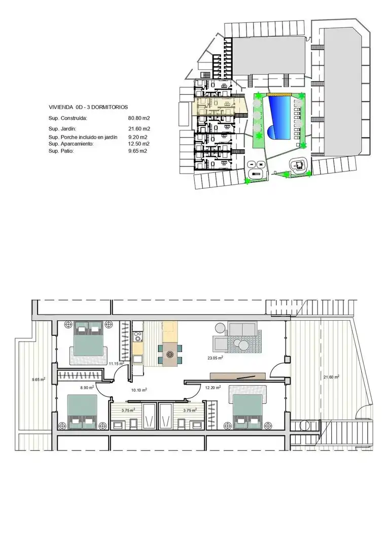 Apartament amb terrassa en venda a Roldán, imagen 15
