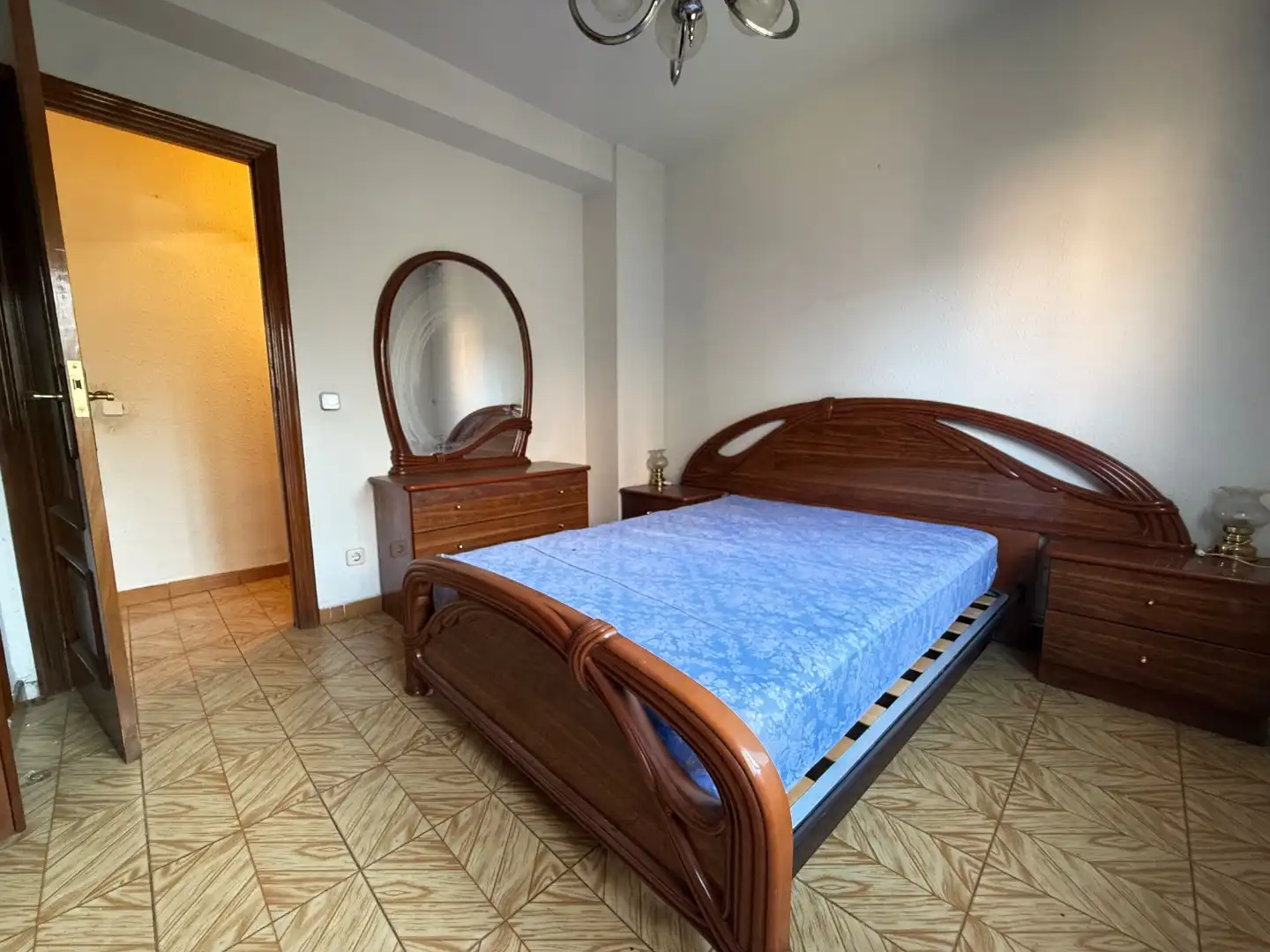 Bedroom of Flat for sale in  Madrid Capital  with Air Conditioner and Terrace