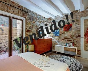 Bedroom of Planta baja for sale in  Barcelona Capital  with Air Conditioner, Heating and Parquet flooring