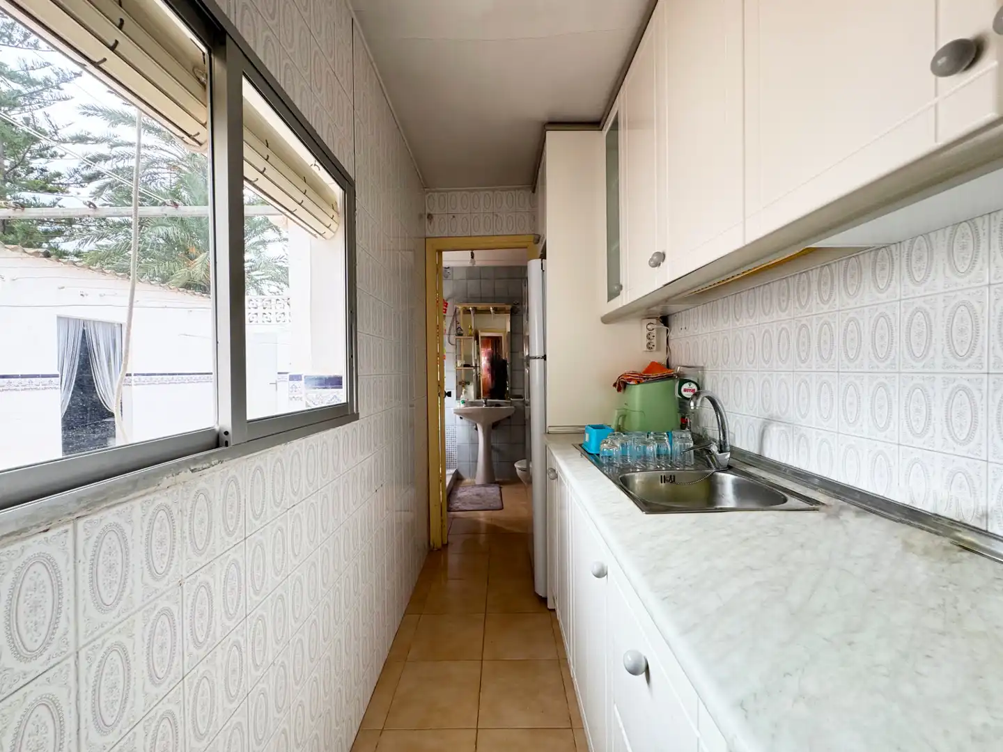 Cocina de Casa adosada en venta en San Pedro del Pinatar con Aire acondicionado, Amueblado y Horno