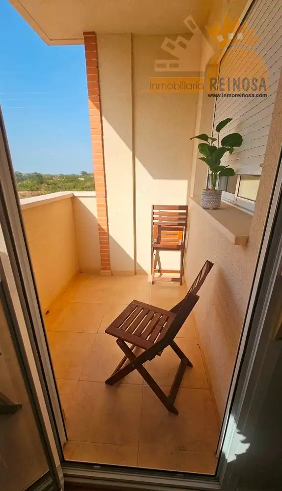 Terraza de Piso de alquiler en Molina de Segura con Aire acondicionado, Calefacción y Amueblado