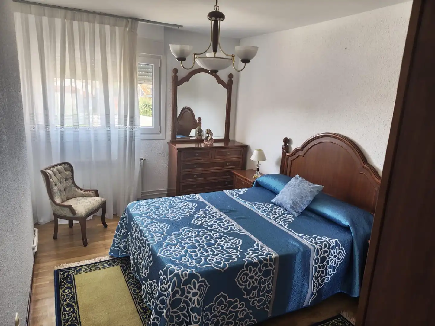 Schlafzimmer von Wohnung zur Miete in San Cebrián de Campos mit Heizung und Möbliert