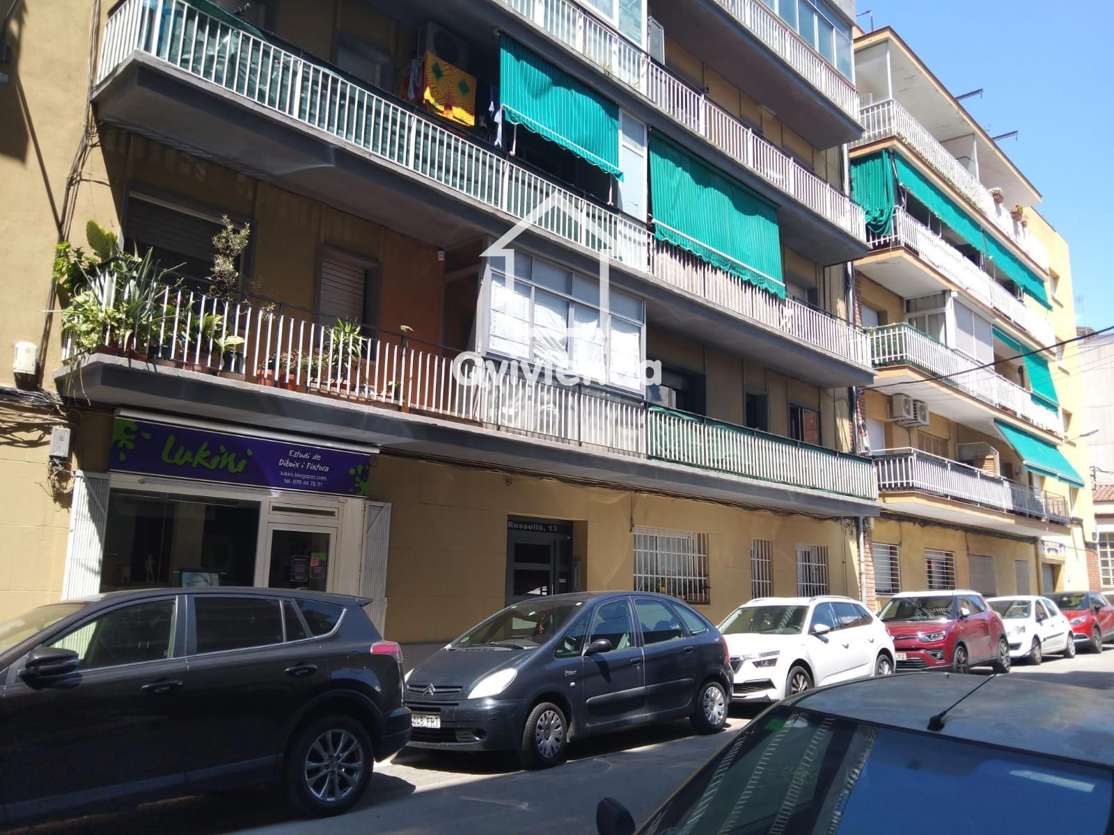 Vista exterior de Pis en venda en Granollers
