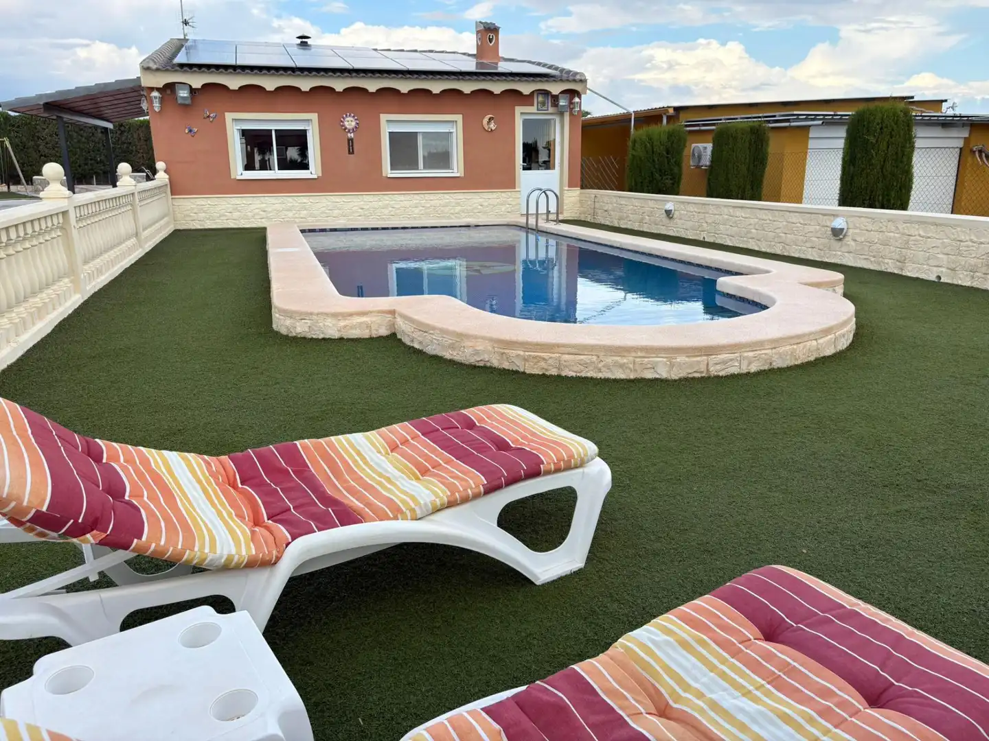 Swimming pool of Houses for sale in Elche / Elx  with Private garden and Swimming Pool