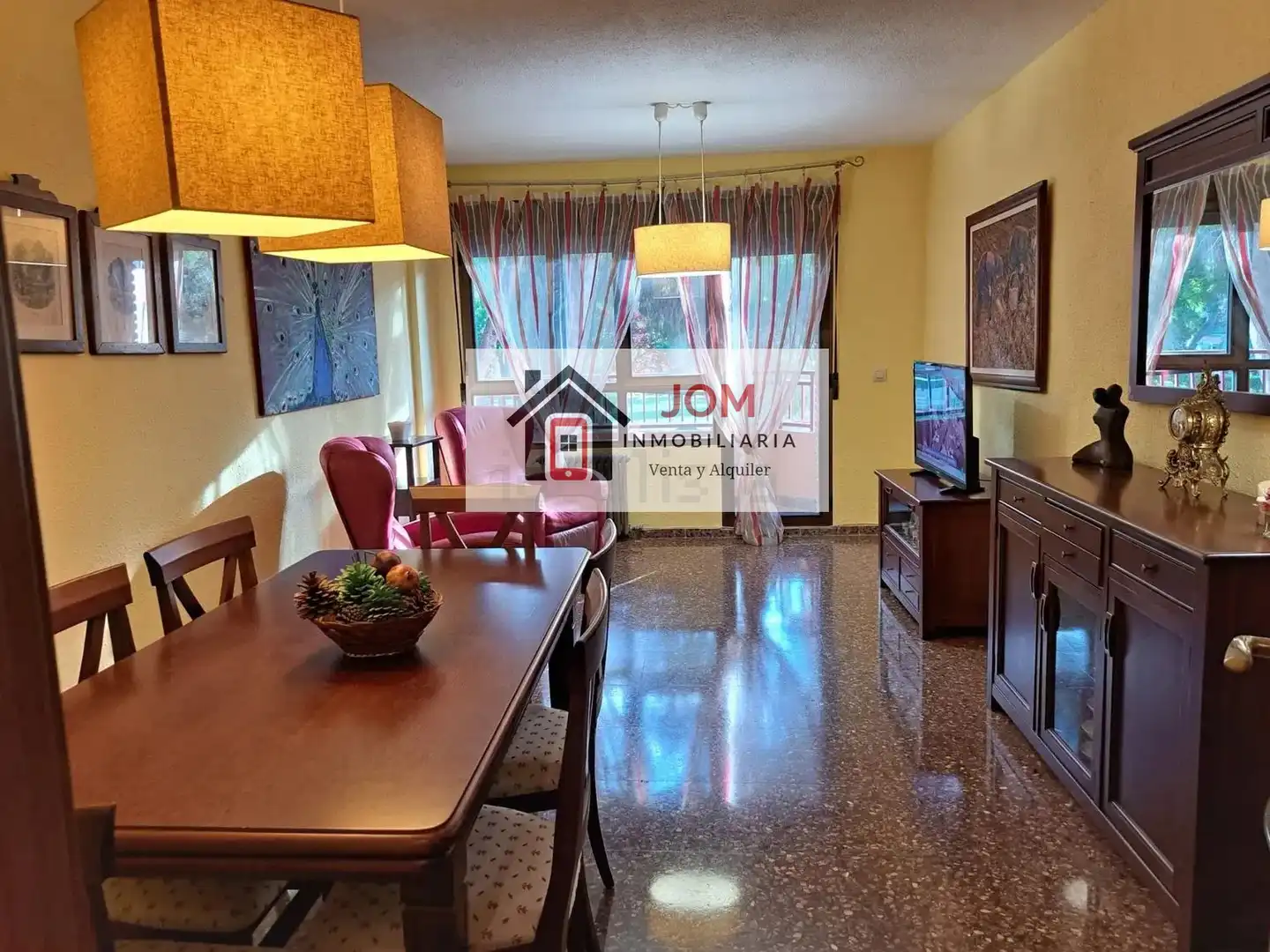 Living room of Flat for sale in Albacete  with Air Conditioner, Heating and Furnished