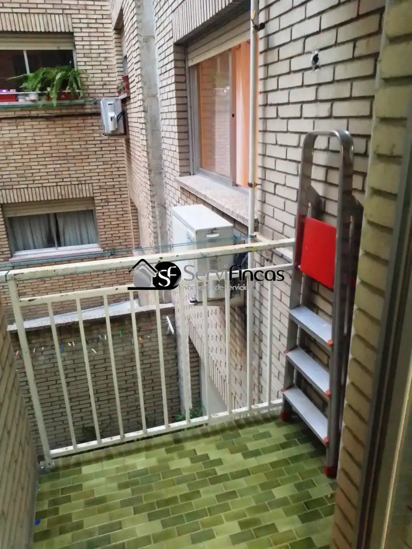 Balcony of Flat for rent in Madrid  with Air Conditioner, Terrace and Furnished