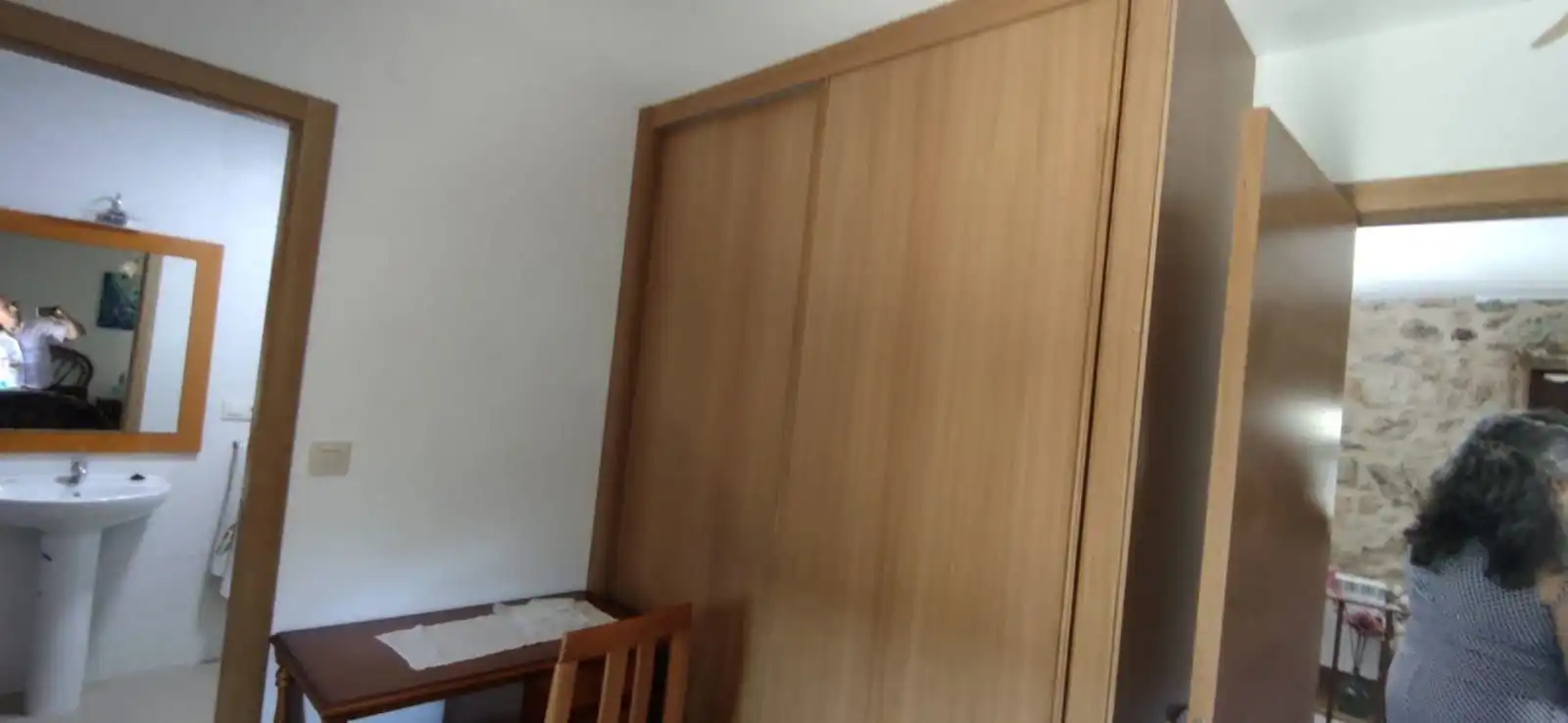 Dormitori de Casa o xalet en venda en Crecente amb Jardí privat i Moblat