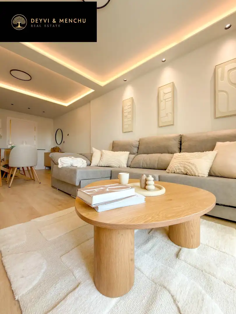 Wohnzimmer von Wohnung zum Verkauf in Madrid mit Klimaanlage, Heizung und Möbliert