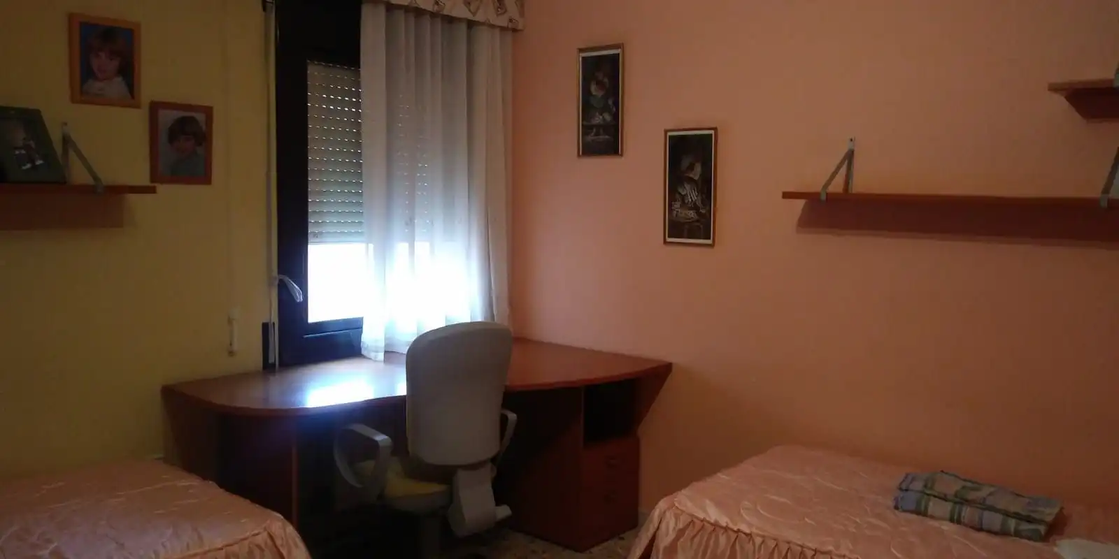 Schlafzimmer von Wohnung zum Verkauf in Vinaixa mit Klimaanlage und Möbliert