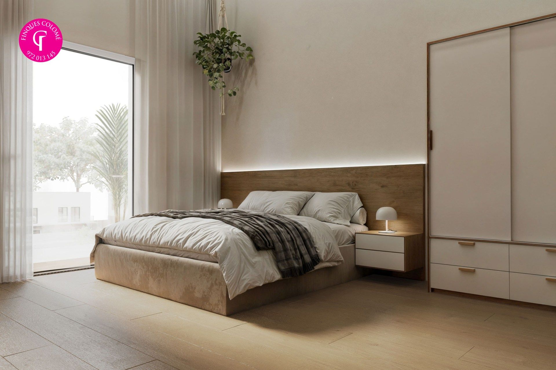 Bedroom of Single-family semi-detached for sale in Bordils  with Air Conditioner, Terrace and Balcony