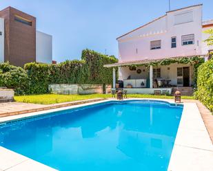 Swimming pool of Single-family semi-detached for sale in Tomares  with Terrace and Swimming Pool