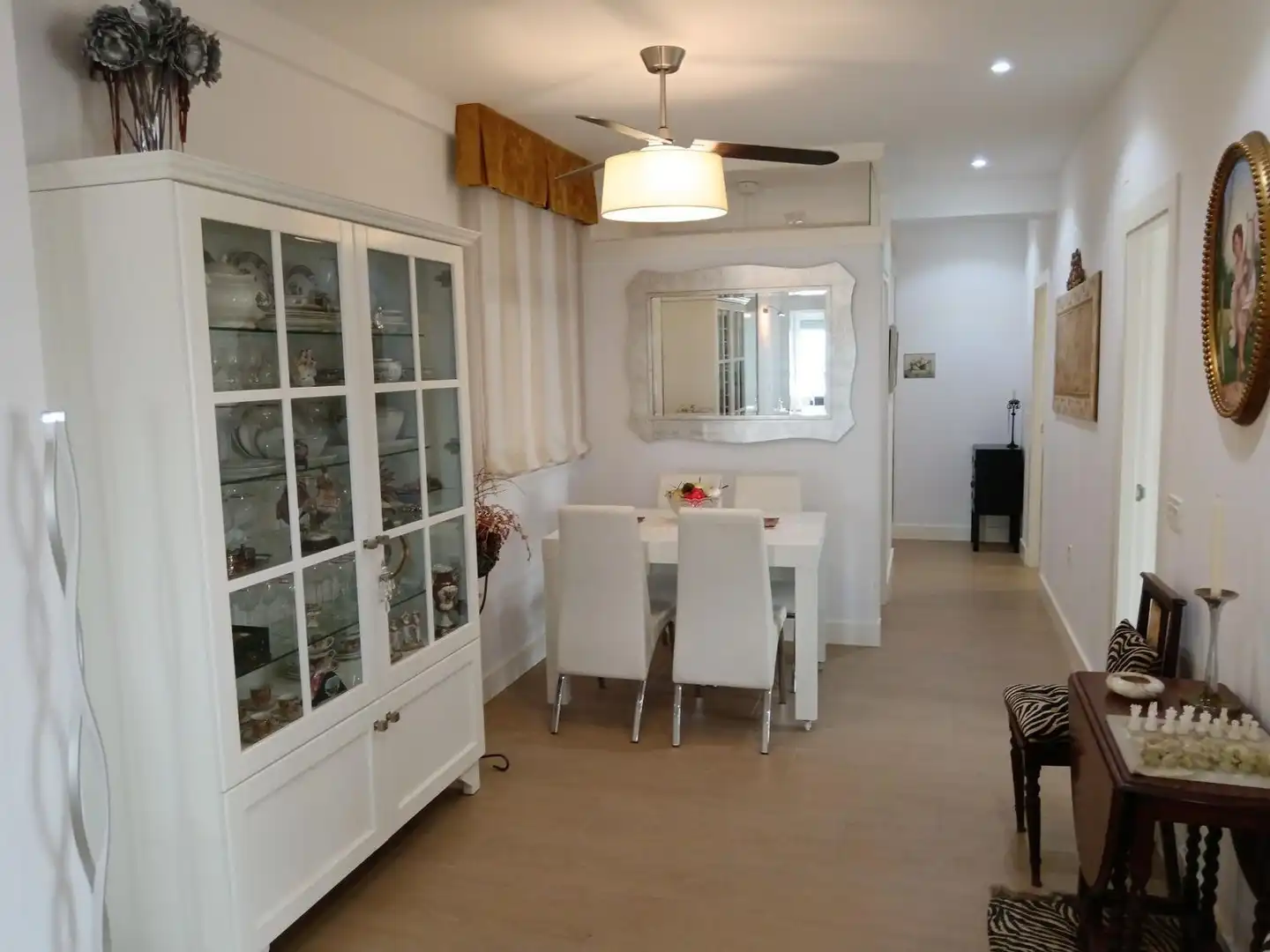 Dining room of Flat for sale in Vera  with Furnished