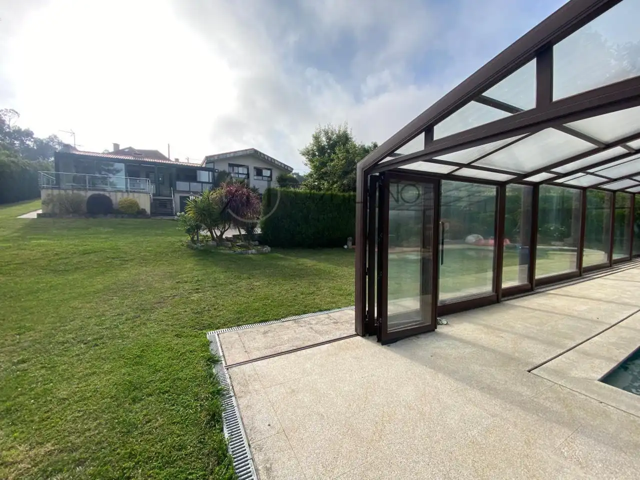 Terraza de Casa o chalet en venta en Poio con Calefacción, Jardín privado y Parquet