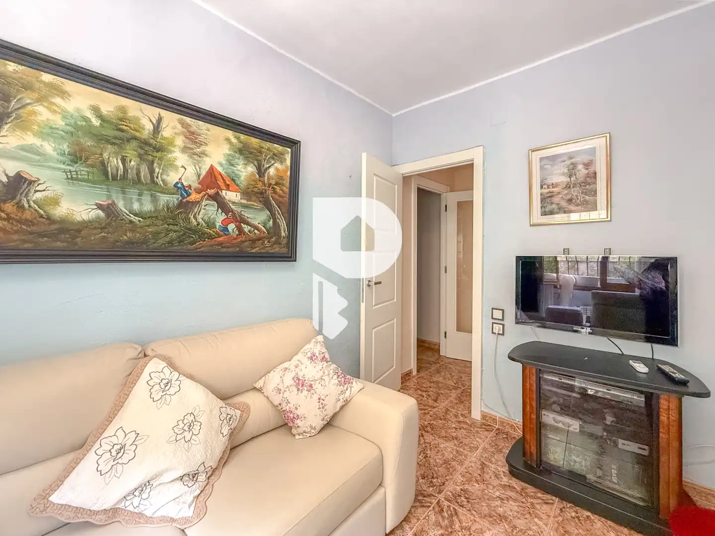 Sala de estar de Casa o chalet en venta en Vallirana con Calefacción, Jardín privado y Terraza
