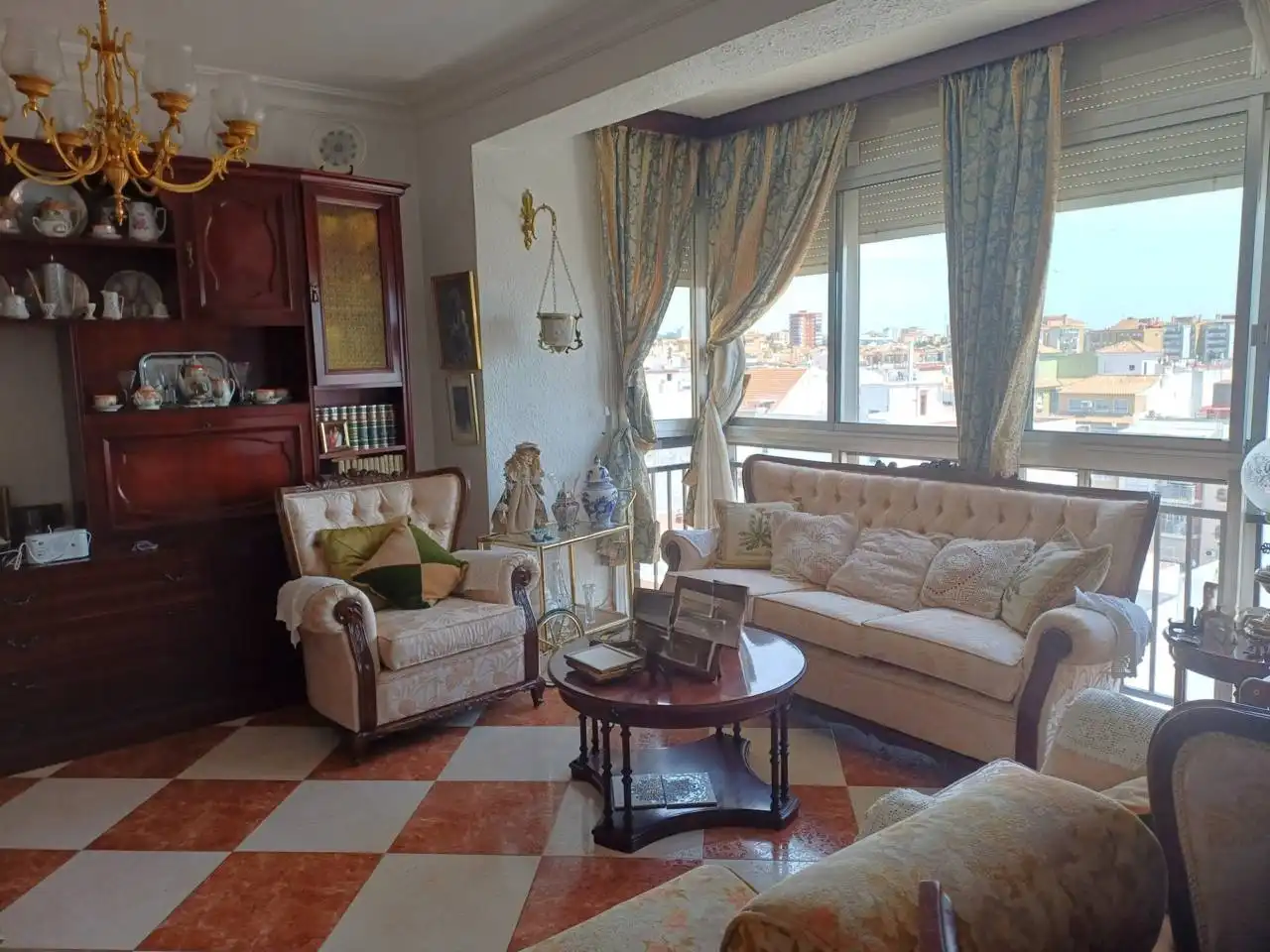 Wohnzimmer von Wohnung zum Verkauf in Huelva mit Klimaanlage