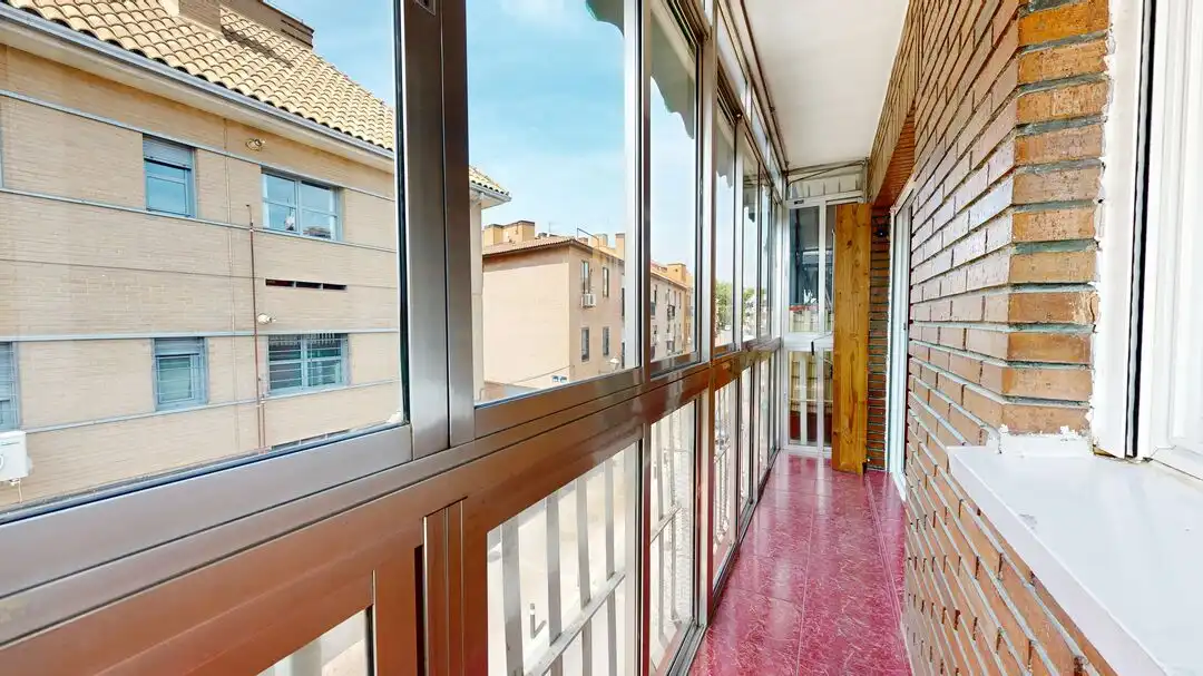 Terraza de Piso de alquiler en Madrid con Aire acondicionado, Calefacción y Terraza