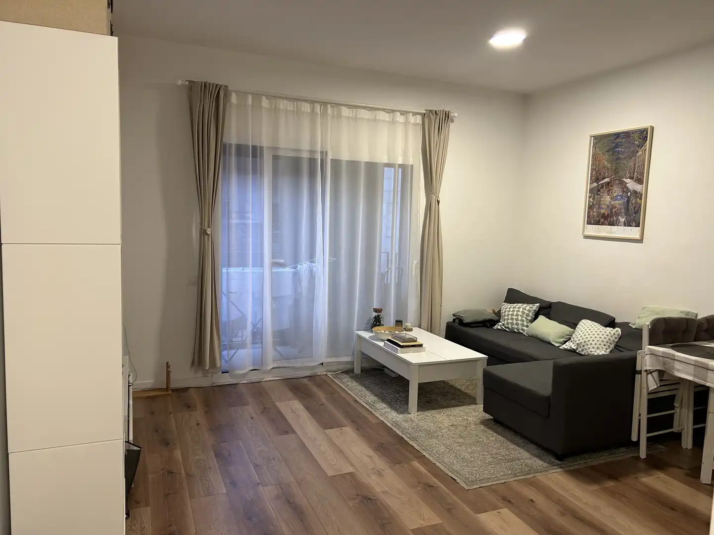 Living room of Flat for sale in Barcelona  with Air Conditioner, Heating and Private garden