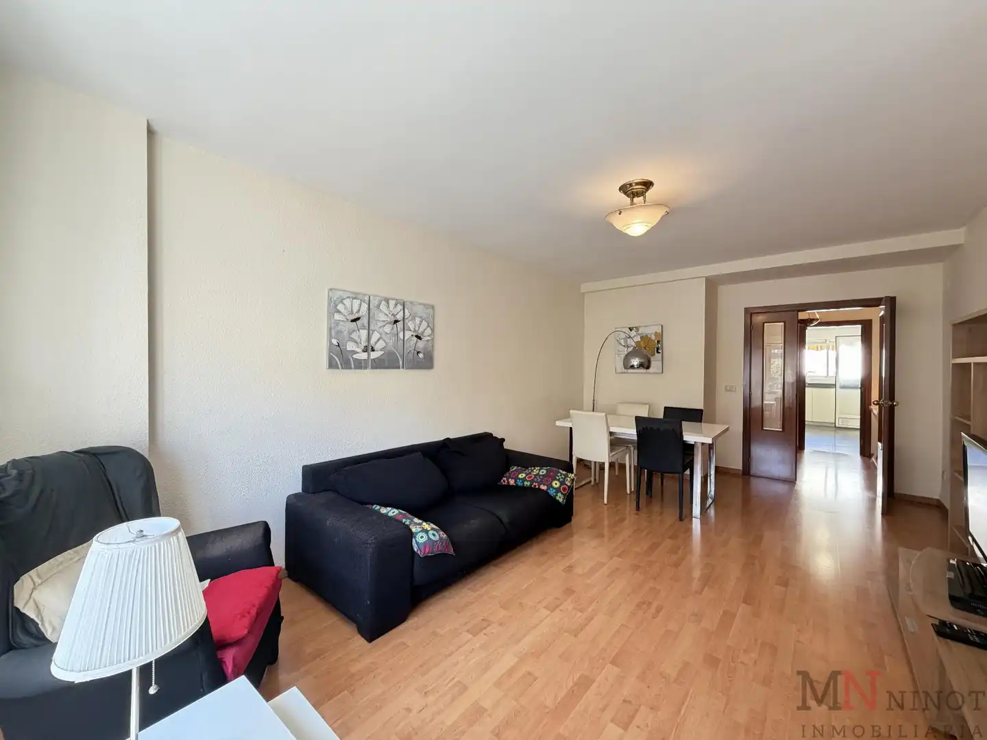 Sala de estar de Piso en venta en Castellón de la Plana / Castelló de la Plana con Aire acondicionado, Calefacción y Balcón