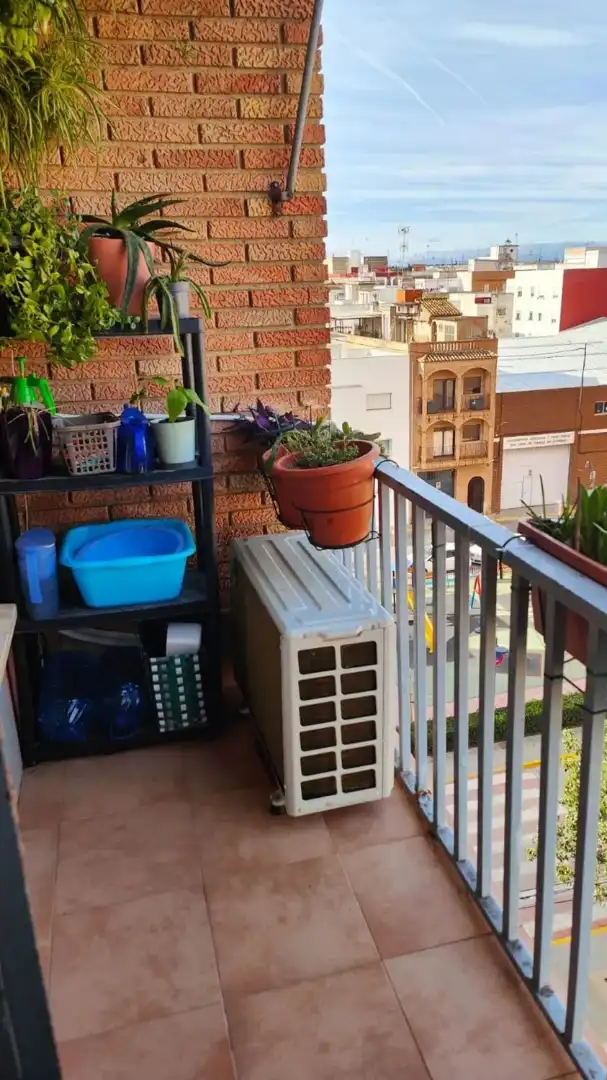 Terraza de Piso en venta en La Pobla de Farnals con Aire acondicionado, Amueblado y Balcón