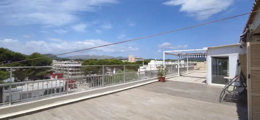 Terrasse von Wohnung zum Verkauf in Capdepera mit Klimaanlage, Terrasse und Möbliert