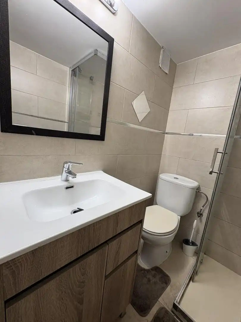 Bathroom of Duplexes for rent in Madrid  with Air Conditioner and Furnished