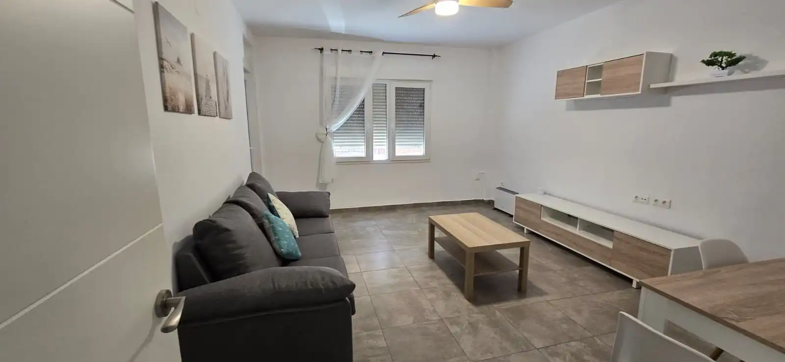 Sala de estar de Piso de alquiler en Puertollano con Amueblado