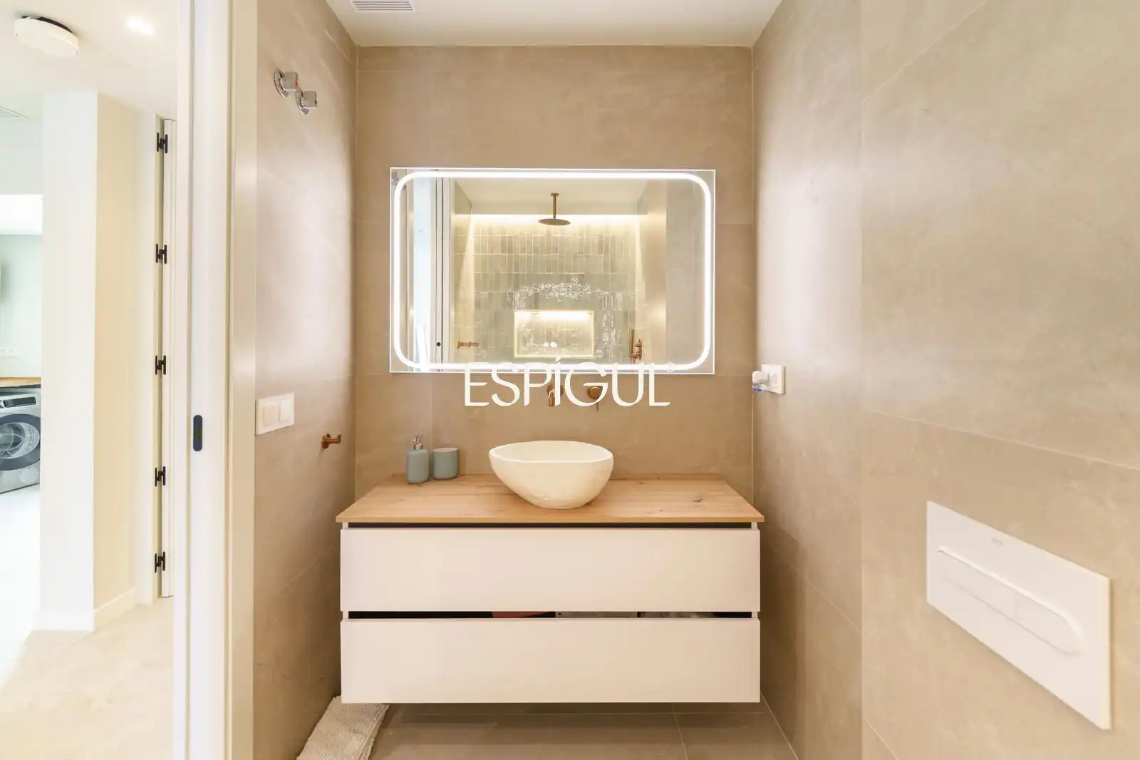 Baño de Casa adosada en venta en Calella con Aire acondicionado, Calefacción y Parquet
