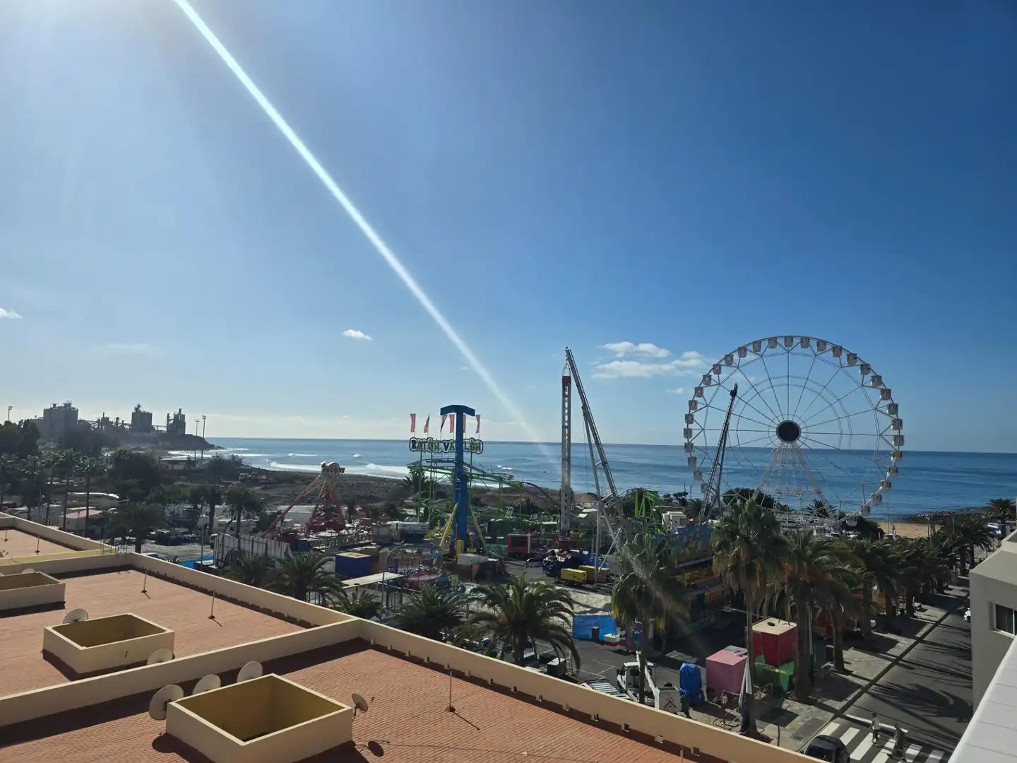 Vista exterior de Àtic de lloguer en Mogán amb Aire condicionat, Moblat i Balcó