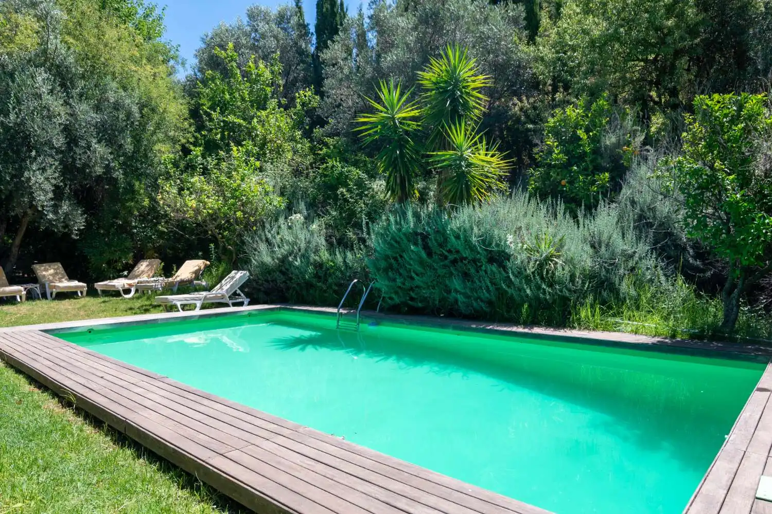 Piscina de Finca rústica en venda en Lecrín amb Piscina
