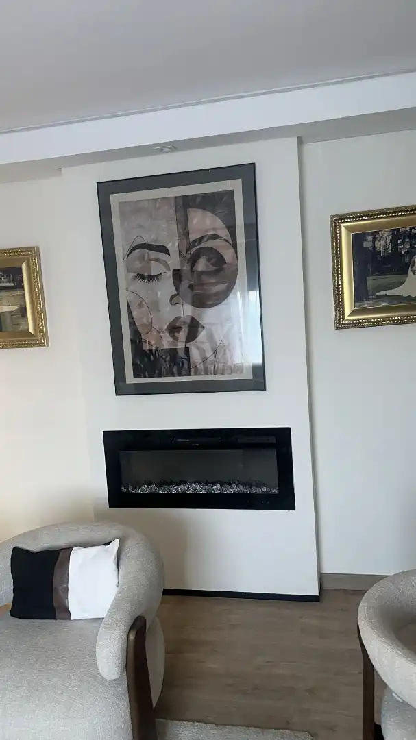 Sala de estar de Piso en venta en Granollers con Aire acondicionado, Amueblado y Horno