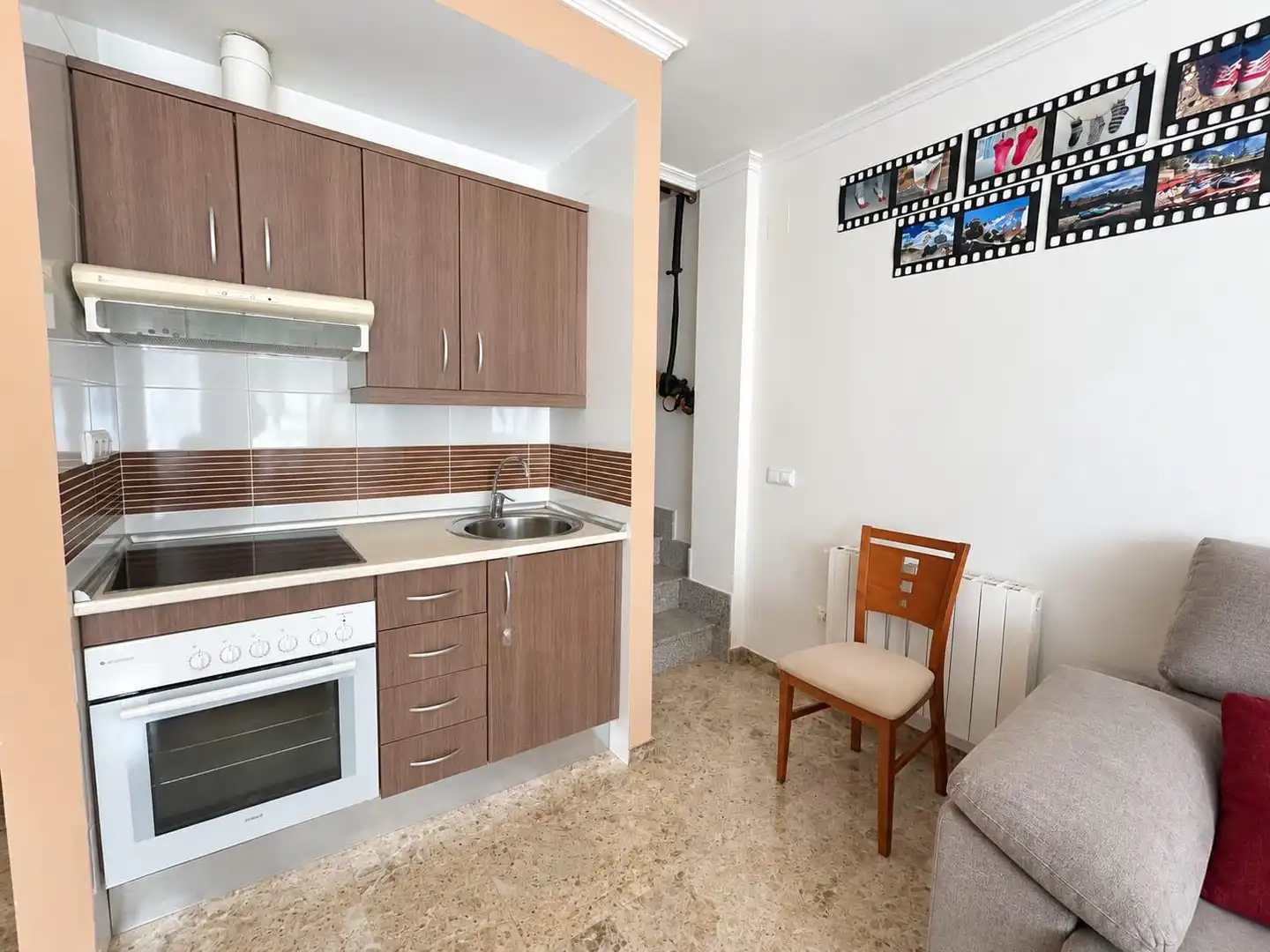 Cocina de Piso en venta en Ciudad Real con Aire acondicionado, Calefacción y Amueblado