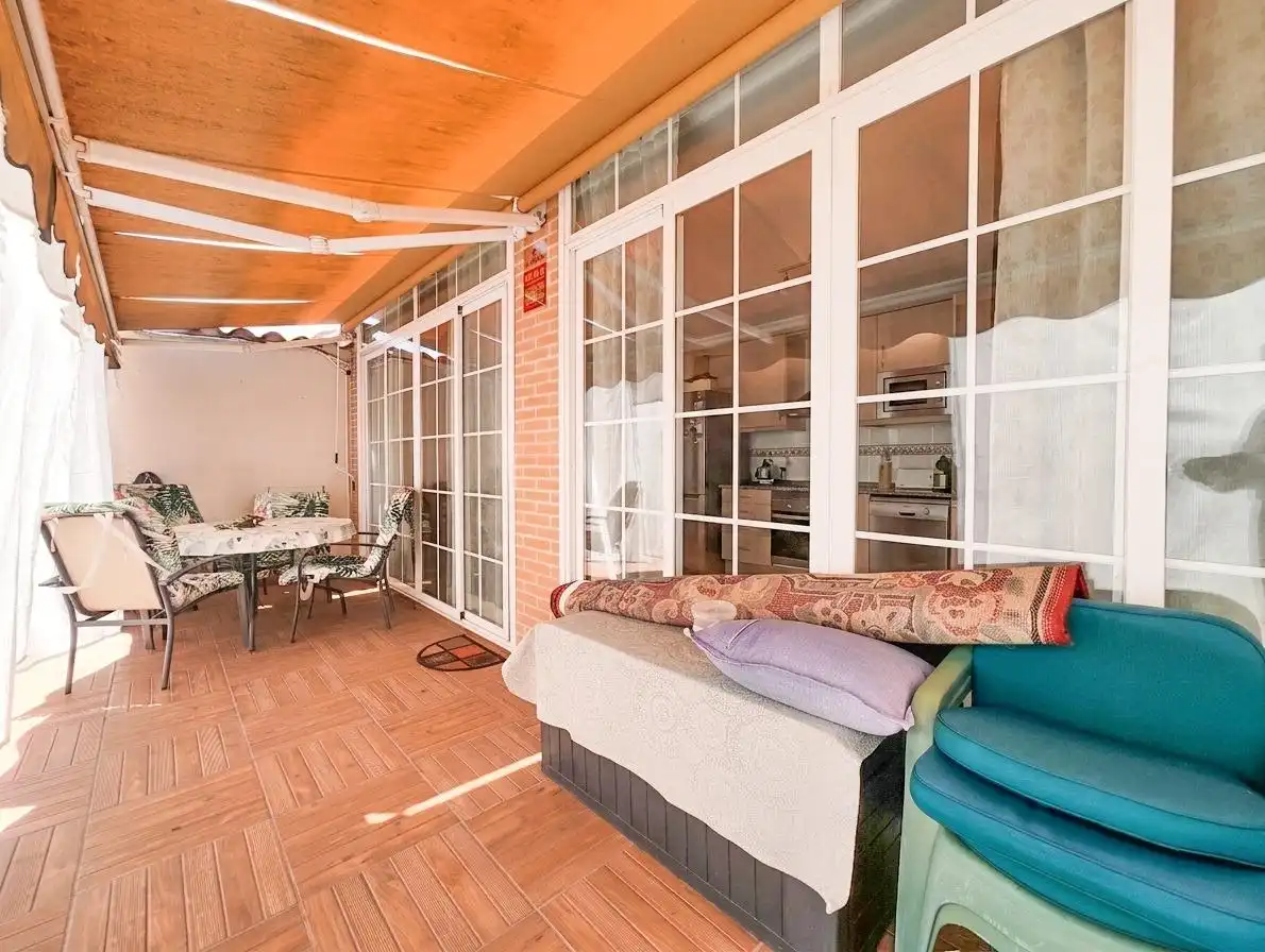 Terraza de Casa o chalet en venta en Argamasilla de Calatrava con Aire acondicionado, Calefacción y Amueblado