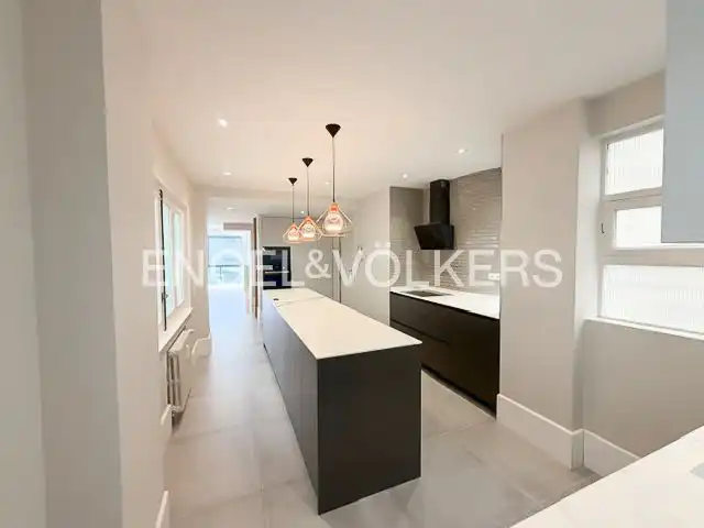 Cocina de Piso de alquiler en Madrid con Aire acondicionado, Calefacción y Parquet