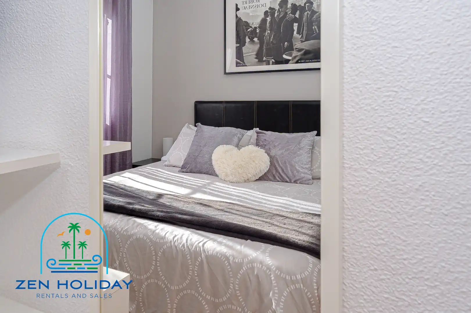 Habitación de Casa adosada en venta en Busot con Aire acondicionado, Calefacción y Jardín privado