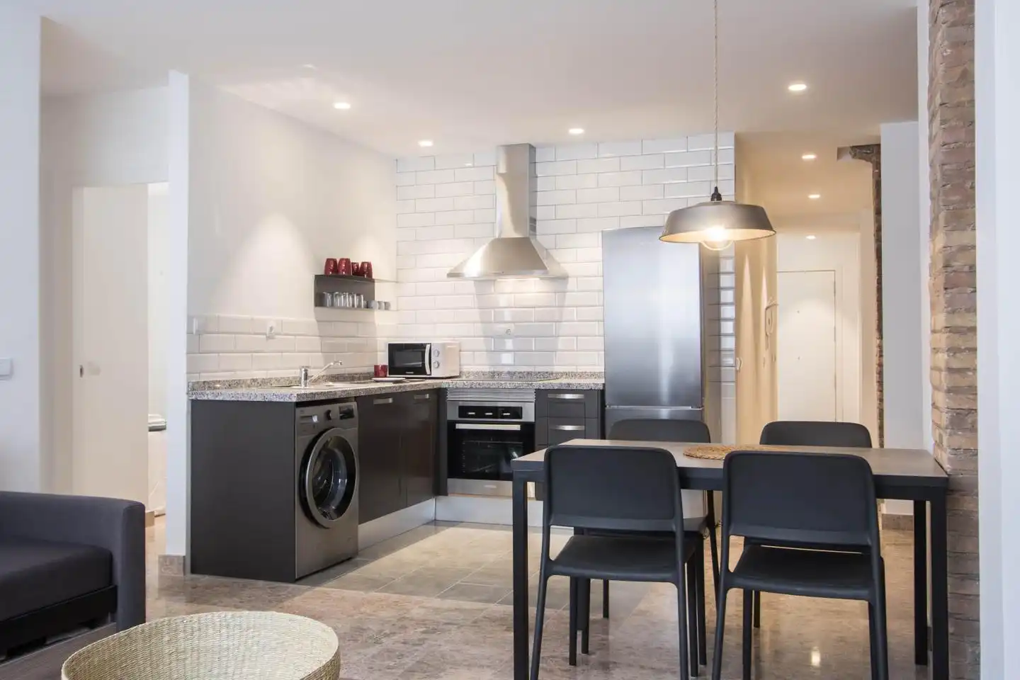 Kitchen of Flat for rent in Sarrià - Sant Gervasi