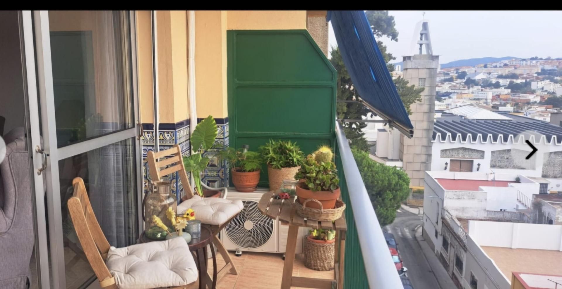 Balcony of Flat for sale in Algeciras  with Terrace