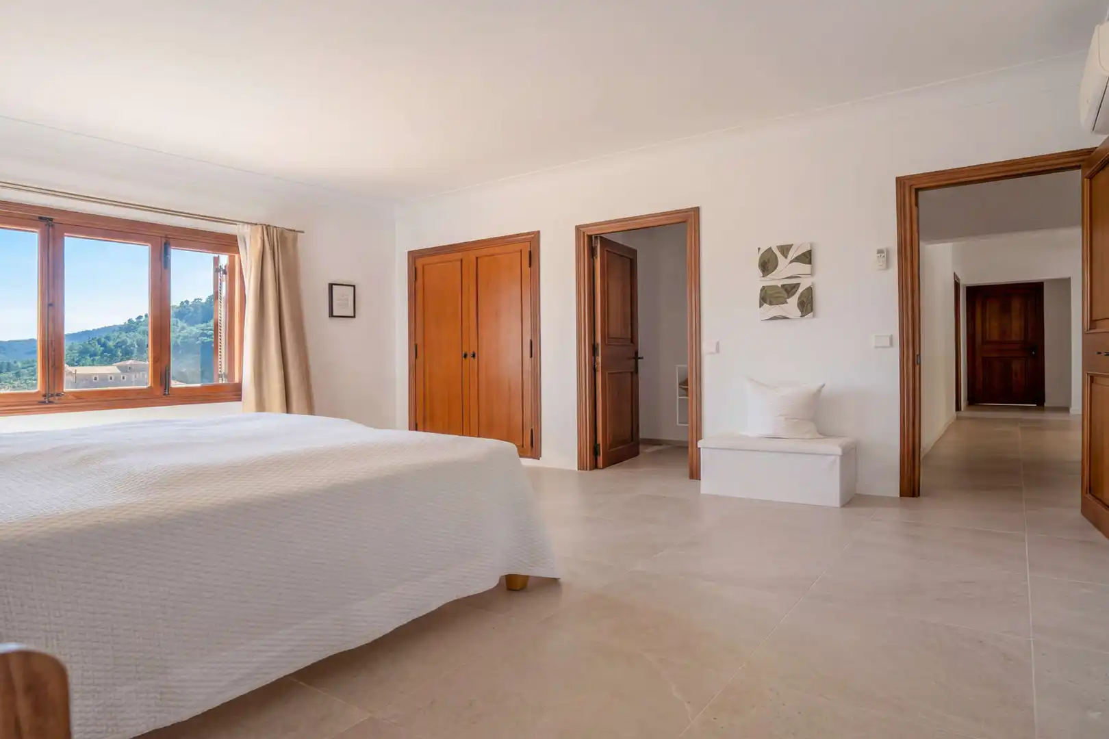 Bedroom of Houses for sale in Valldemossa  with Air Conditioner, Terrace and Furnished