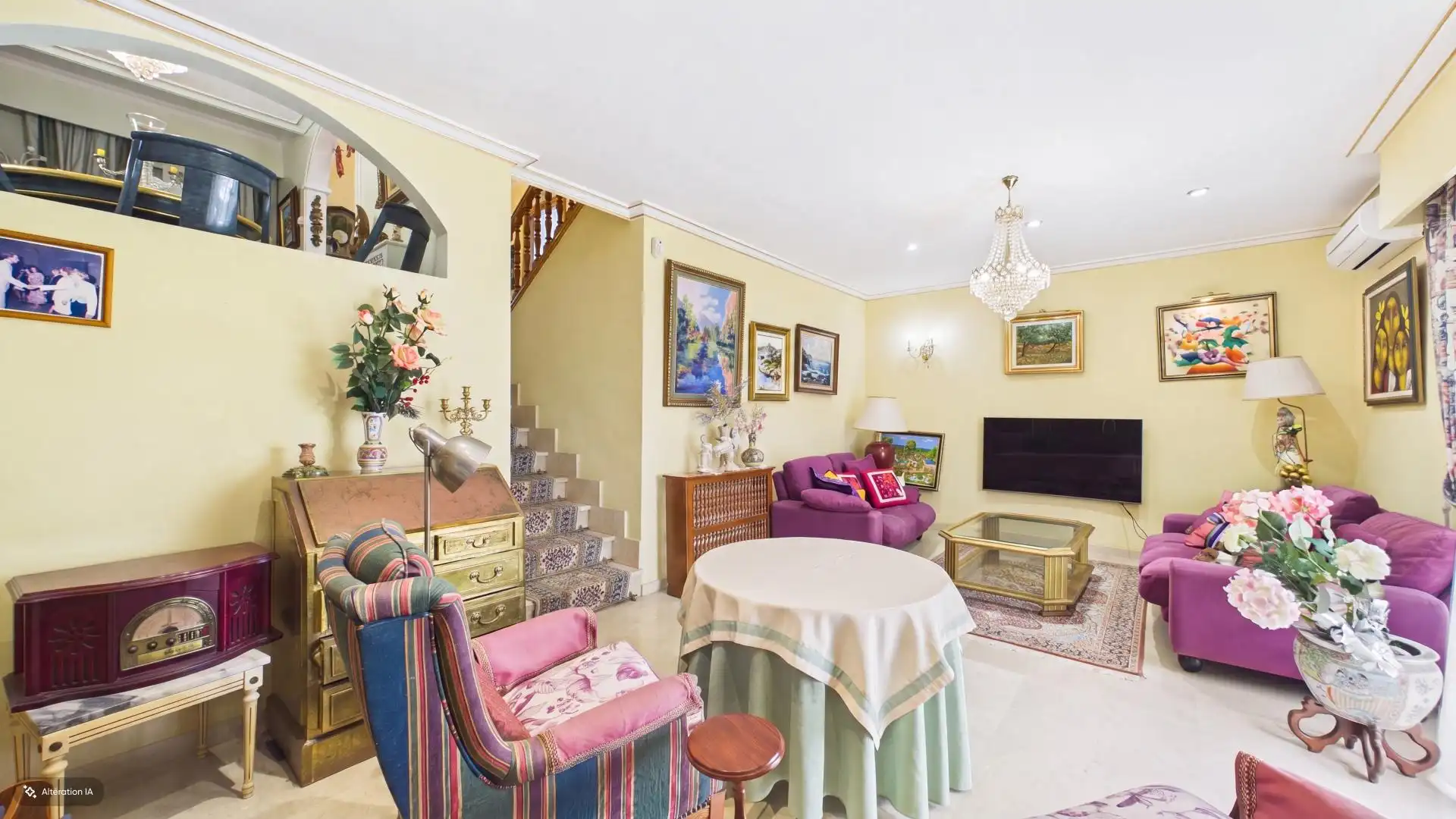 Living room of Detached homes for sale in Calvià  with Air Conditioner, Terrace and Balcony