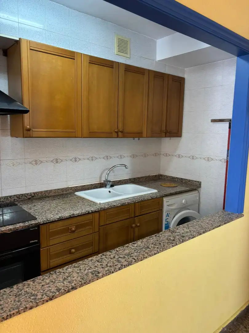 Cuina de Pis en venda en Sagunto / Sagunt amb Aire condicionat, Jardí privat i Terrassa