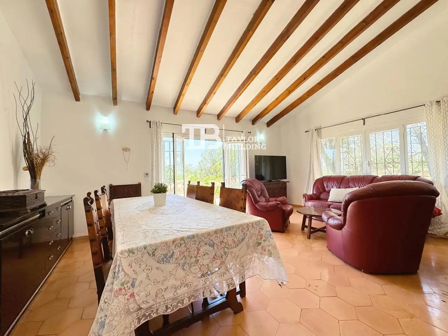 Menjador de Casa o xalet en venda en Llucmajor amb Aire condicionat, Calefacció i Jardí privat