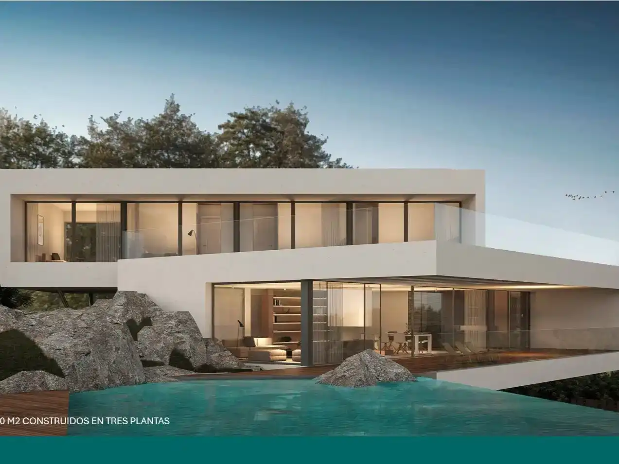 Vista exterior de Casa o chalet en venta en Torrelodones con Aire acondicionado y Piscina