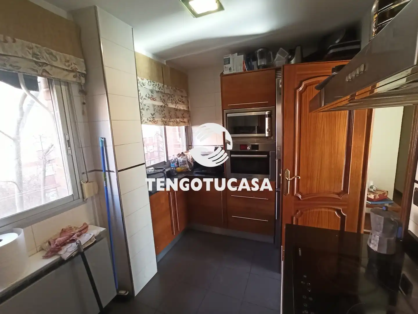 Cocina de Piso de alquiler en Madrid con Aire acondicionado, Calefacción y Amueblado