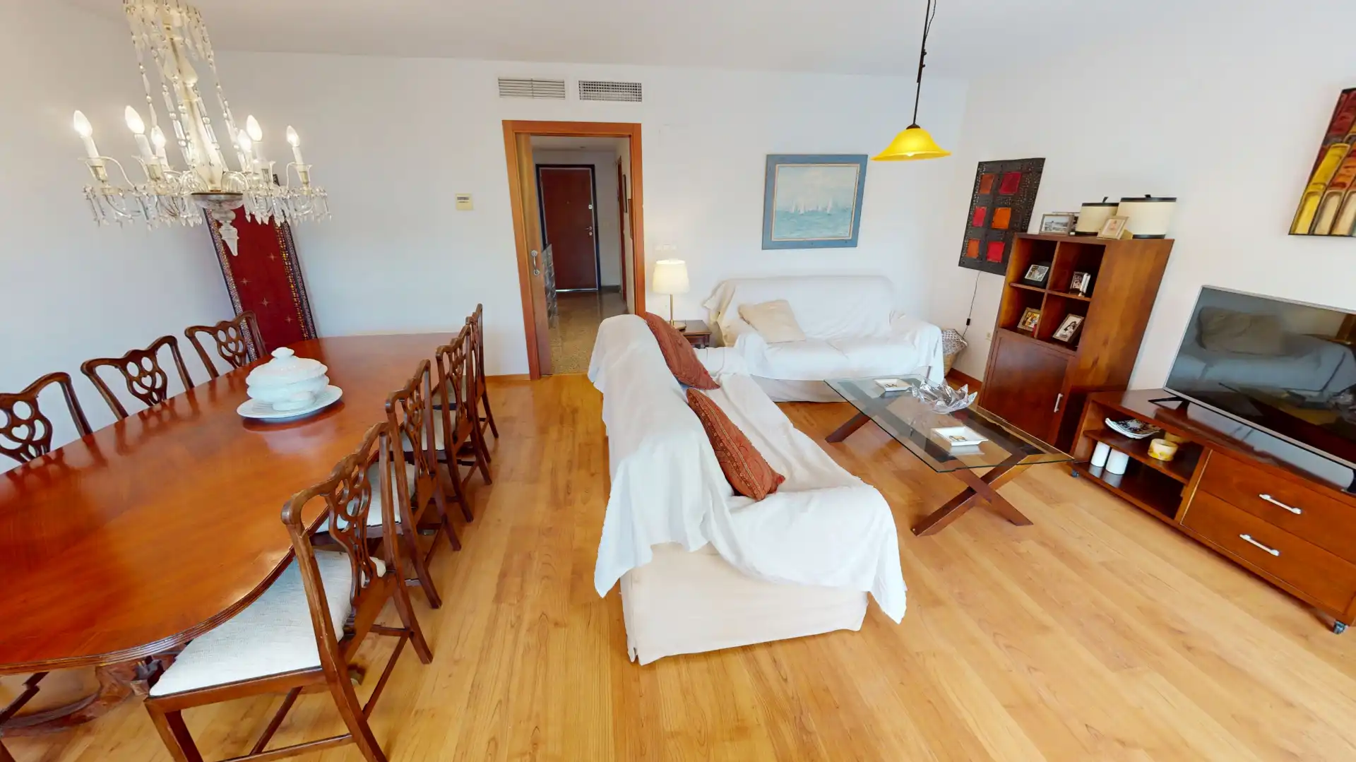 Sala d'estar de Casa o xalet en venda en El Campello amb Aire condicionat, Calefacció i Jardí privat