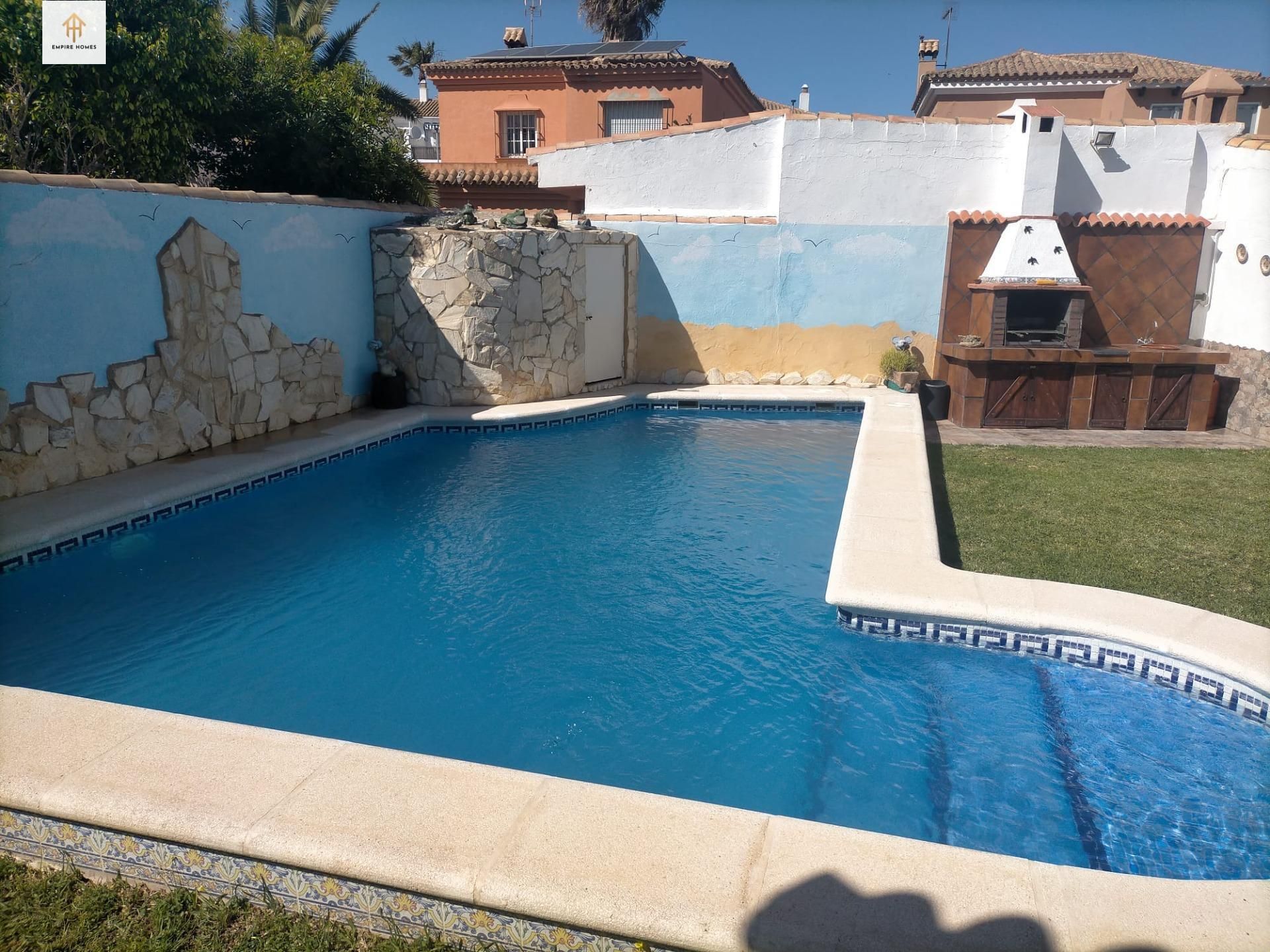 Swimming pool of House or chalet to rent in Chiclana de la Frontera  with Private garden, Terrace and Swimming Pool